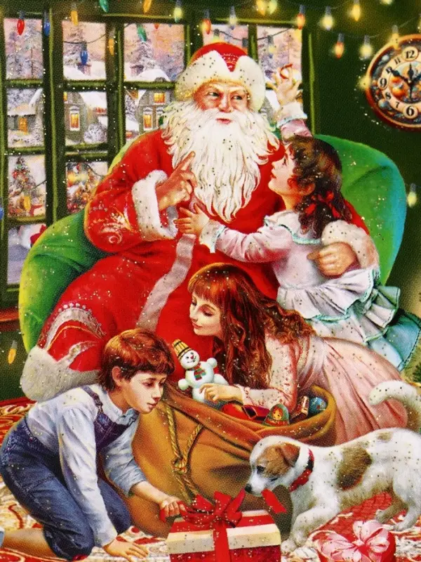 Подарочная новогодняя коробка «Атмосфера», для сладких подарков, 20×12×19 см Подарочная новогодняя коробка «Атмосфера», для сладких подарков, 20×12×19 см