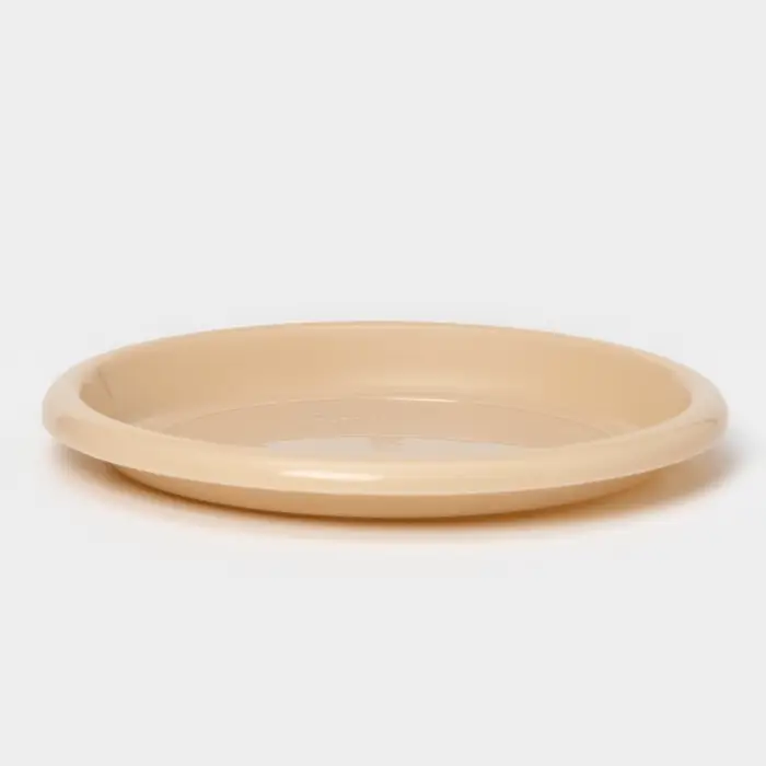 Горшок для цветов с поддоном Доляна «Эрика», 0,7 л, цвет пудровый