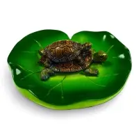 Садовая фигура из полистоуна &laquo;Черепашки&raquo;, 10&times;11&times;6 см, плавающая