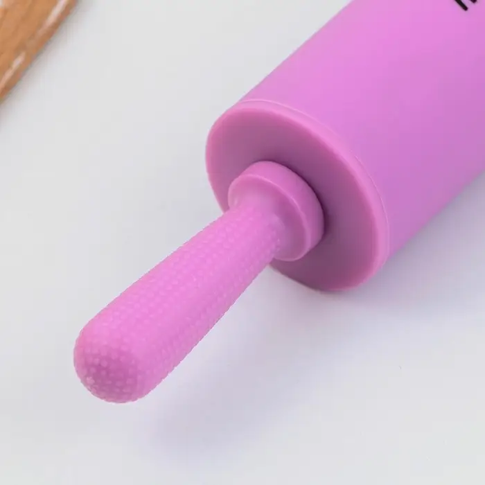 Скалка силиконовая «Жена, мама, босс», 31×4.2 см, пластик, фиолетовая Скалка силиконовая «Жена, мама, босс», 31×4.2 см, пластик, фиолетовая