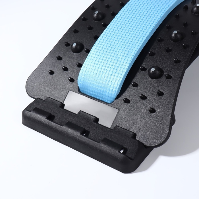 Массажёр для спины, трёхуровневый, с магнитом, 36 × 23 см, цвет МИКС Массажёр для спины, трёхуровневый, с магнитом, 36 × 23 см, цвет МИКС