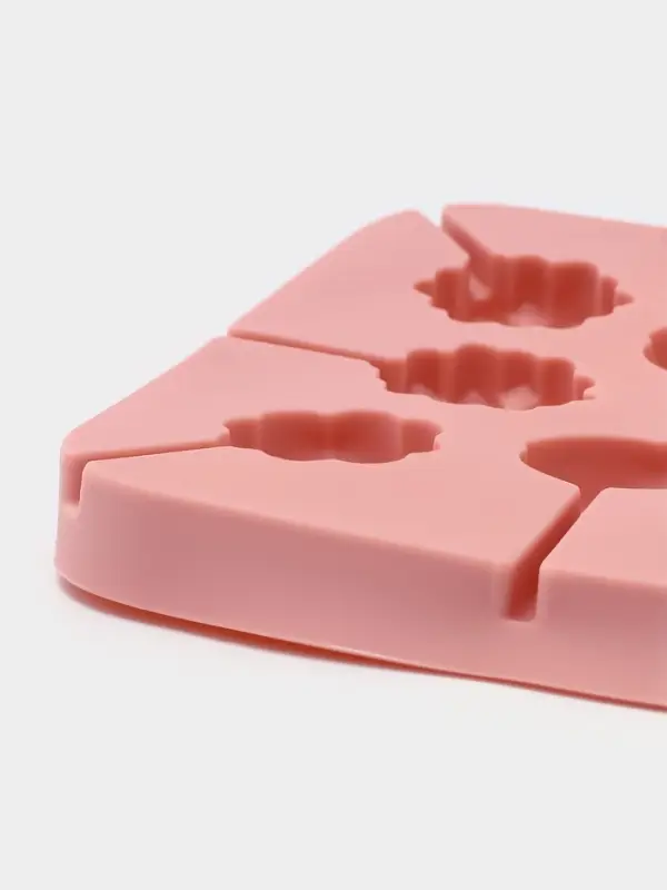 Форма для леденцов Доляна &laquo;Летний полдень&raquo;, силикон, 12.5&times;12.5&times;1.5 см, 8 ячеек (2.7&times;2.7 см), с палочками, МИКС