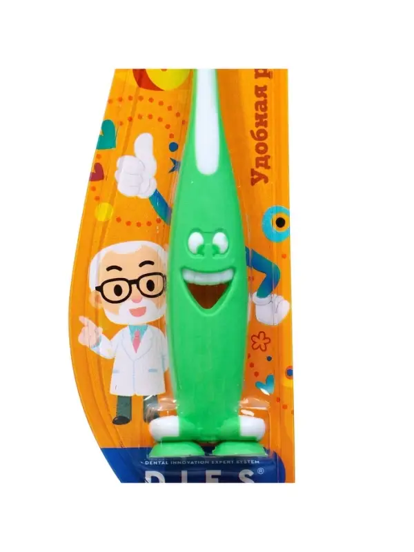 Детская зубная щетка D.I.E.S. &laquo; Улыбка &raquo; мягкая 2+