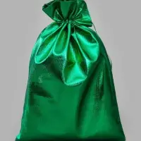 Мешочек подарочный &laquo;С Новым годом&raquo;, бантики, 20 &times; 30 см