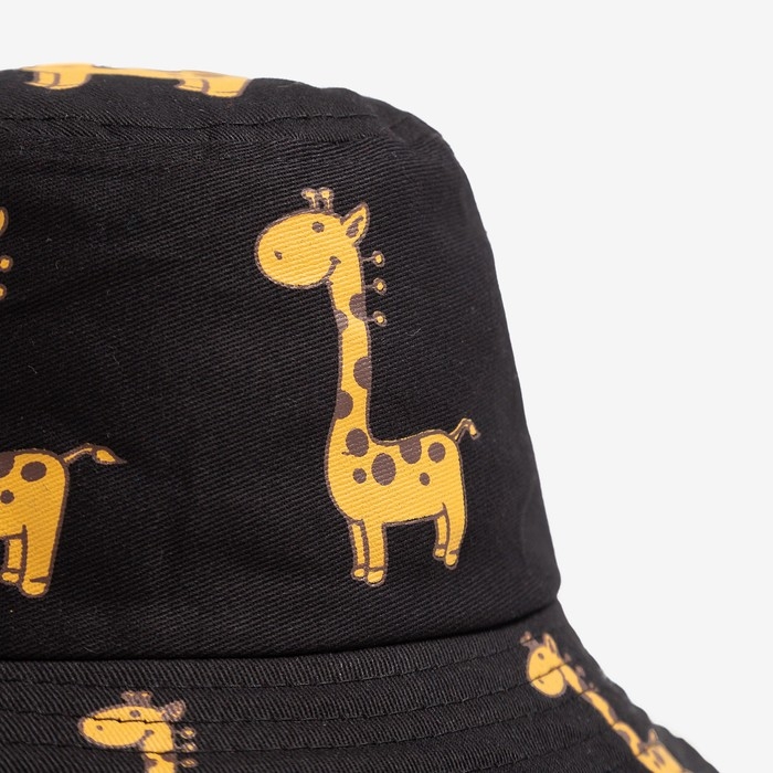 Панама детская MINAKU Панама детская MINAKU "Жирафик", р-р 50, цв. черный