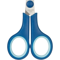 Ножницы Attache 140 мм с пласт. прорезин. ручками, цвет синий