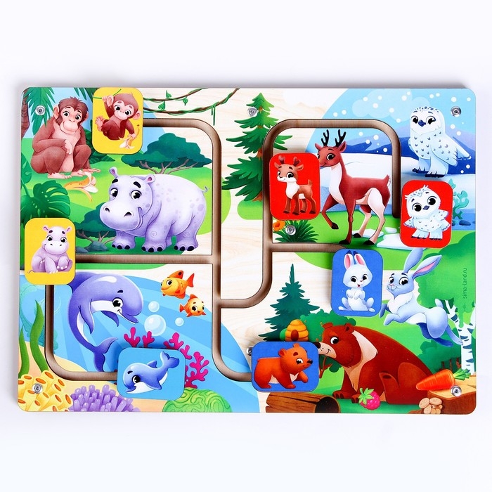 Лабиринт «Животные мира» Лабиринт «Животные мира»