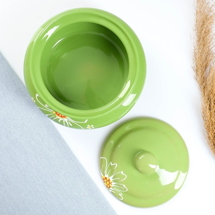 Пельменница  Пельменница "Псковская" 1,8л / 15х20,8см, ромашка зеленая