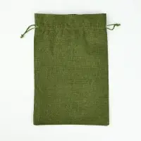 Набор мешков с термонаклейкой &laquo;Новый год&raquo;, холща, 10 шт., 20&times;30 см