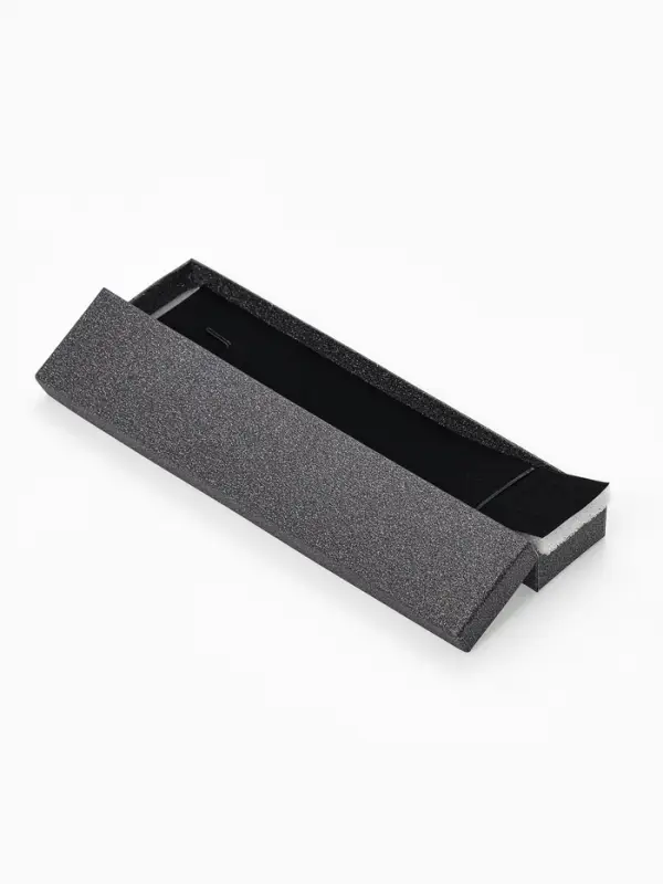 Набор коробочек подарочных 6 шт. под браслет/цепочку/часы &laquo;Блеск&raquo;, 21&times;4 см, цвет чёрный (7892893)