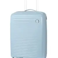 Чемодан на колёсах, 24", кодовый замок, 40&times;24&times;65 см, голубой