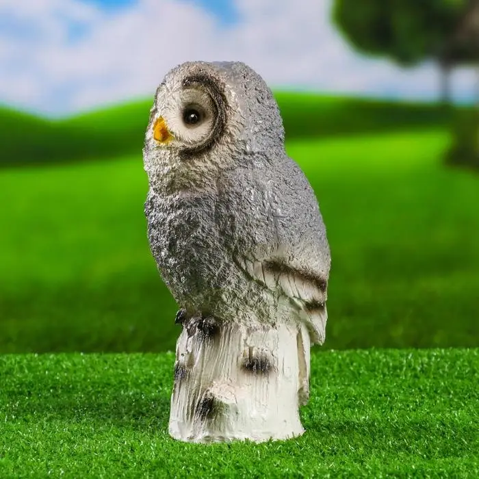 Садовая фигура из гипса &laquo;Сова на дереве&raquo;, 12&times;13&times;25 см, МИКС