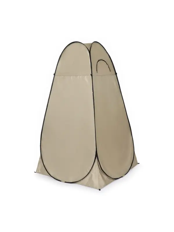Палатка туристическая для душа и туалета maclay, 120&times;120&times;195 см, автоматическая, трекинговая, однослойная, бежевая