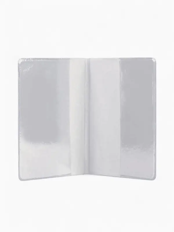 Обложка на военный билет, с гербом РФ, с тиснением, чёрная