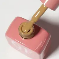 Гель лак для ногтей, однотонный, трехфазный, 10 мл, LED/UV, коричневый (218)