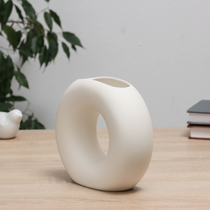 Ваза керамика настольная Ваза керамика настольная "Линд" 18х5,5х16 см