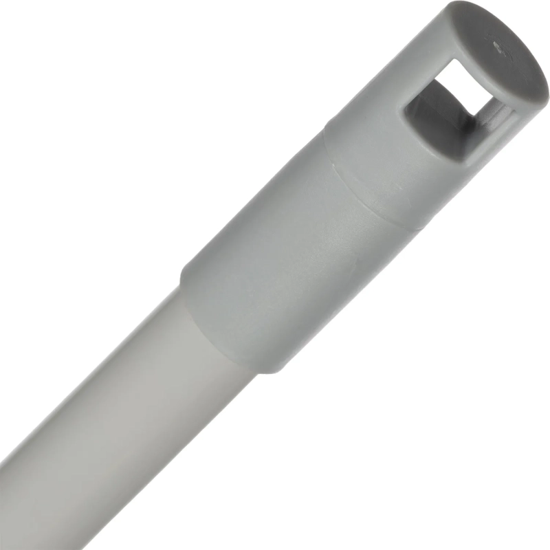 Швабра веревочная для пола 28x15 см,ПП,хлопок,метал,120cm;серый