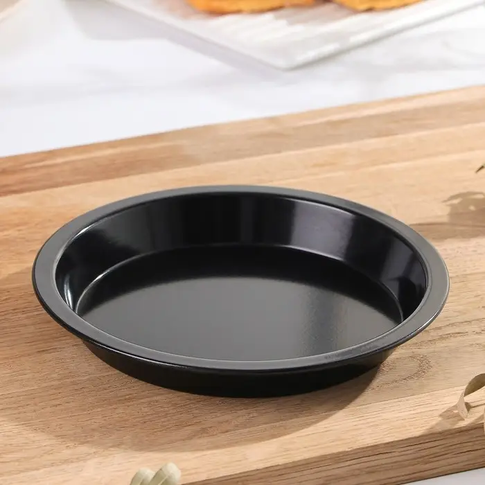 Форма для выпечки Доляна «Жаклин», 16×2,5 см, антипригарное покрытие, цвет чёрный Форма для выпечки Доляна «Жаклин», 16×2,5 см, антипригарное покрытие, цвет чёрный