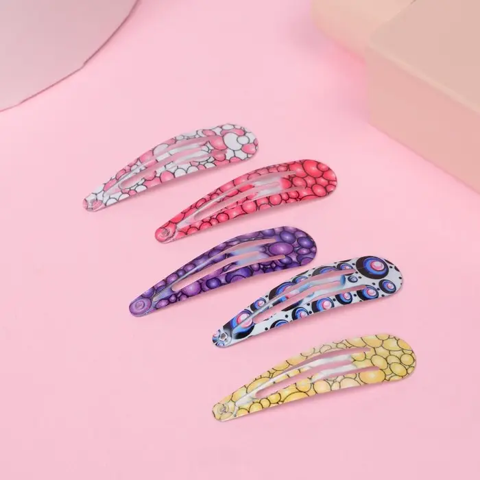 Невидимка для волос  Невидимка для волос "Дивина" (набор 10 шт) пузырьки, 4,5 см