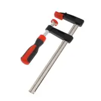 Струбцина F-образная усиленная ТУНДРА, тавровый профиль, 2К рукоятка, 200&times;50&times;250 мм