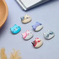 Брошь &laquo;Мордочка котёнка&raquo;, МИКС в серебре