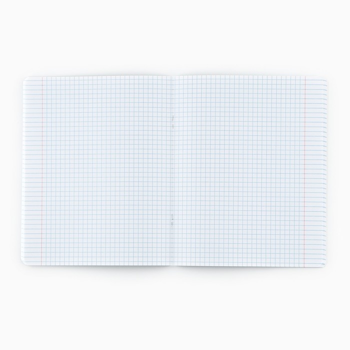 Тетрадь в клетку, 48 листов А5 на скрепке внутренний блок №1 МИКС «Патриотизм» тиснение, твин лак, уф лак