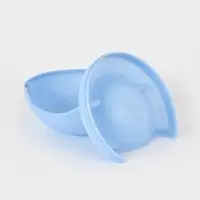 Тарелка для семечек и орехов, с подставкой для телефона, 20&times;11 см, пластик, МИКС