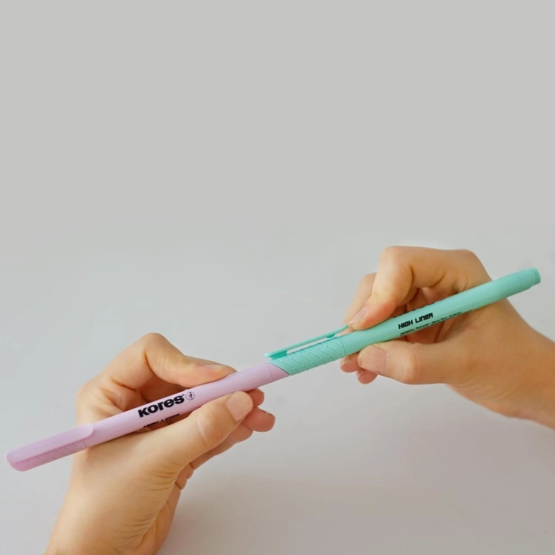 Набор текстовыделителей KORESHIGHLINER PASTEL6ц 1-4ммскош нак36246