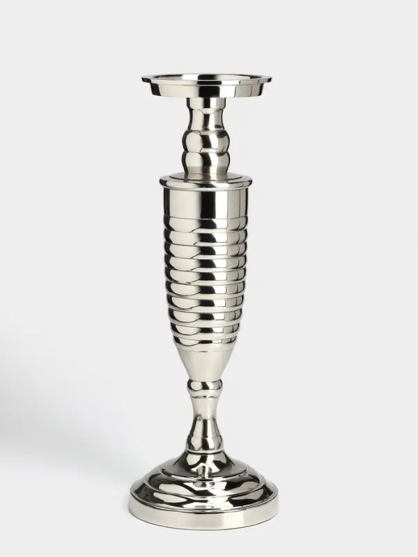 Подсвечник &laquo;Виктори&raquo;, 13&times;13&times;35.5 см, алюминий
