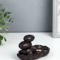 Подставка для благовоний TAKE IT EASY &laquo;Баланс и рыбки&raquo;, стелющийся дым, 4.3&times;3.5&times;6 см