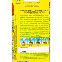 Семена цветов Цинния Крупноцветковая горшечная, смесь сортов Цветущий балкон, Ц/П,12 шт. Семена цветов Цинния Крупноцветковая горшечная, смесь сортов Цветущий балкон, Ц/П,12 шт.