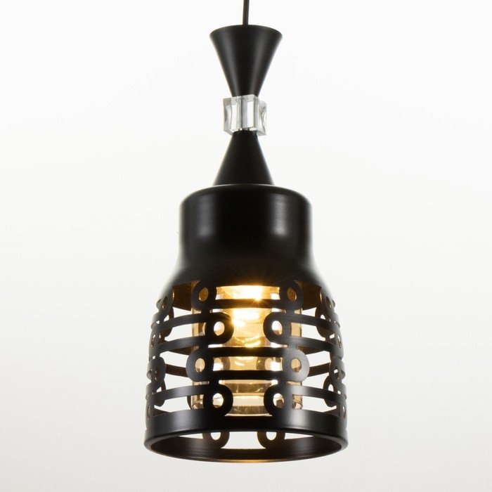 Светильник BayerLux Светильник BayerLux "Ковальце" Е27 40Вт черный 20х20х35-120см