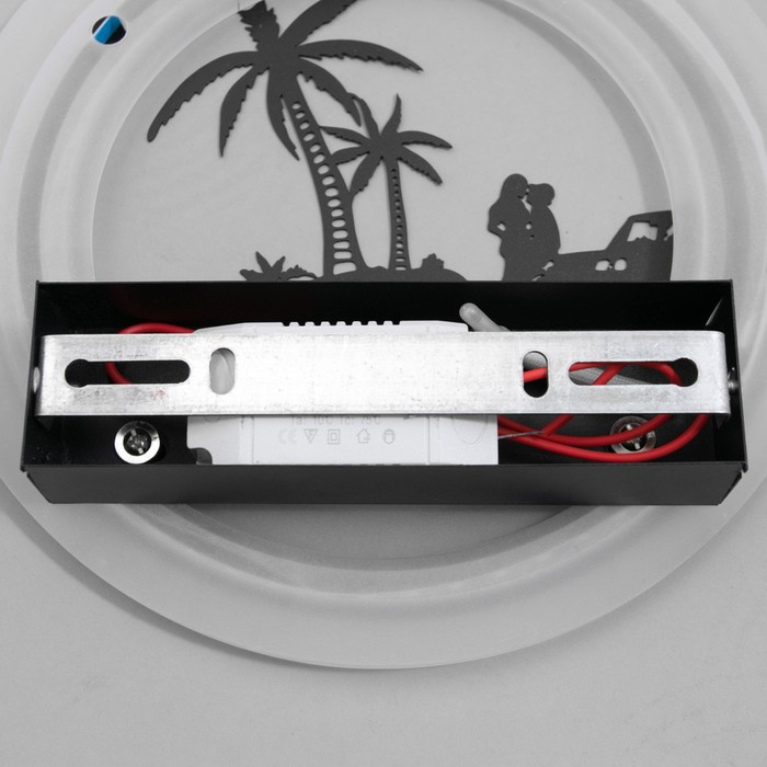 Бра "Романтика" LED 24Вт 3000-4000К черный 22х3,8х22 см