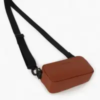 Сумка женская кросс-боди TEXTURA на молнии, 19&times;6&times;10.5 см, рыжая