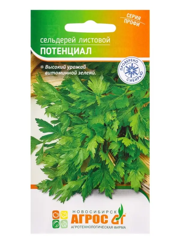 Семена Сельдерей Семена Сельдерей "Потенциал" 1 г