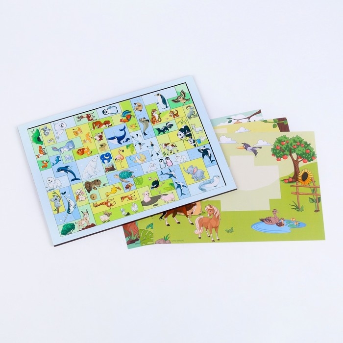 Головоломка «Тетрис», зверята Головоломка «Тетрис», зверята