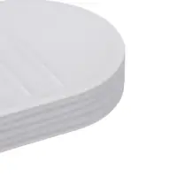 Мыльница тм VETTA Тренто, пластик, PP, белый, 14,5x8,8x2см