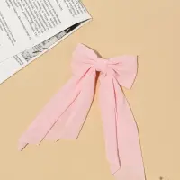 Заколка - автомат для волос QF &laquo;Джулия&raquo;, 24&times;12 см, розовая