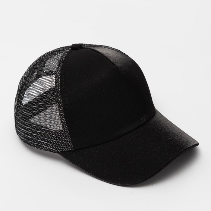 Кепка для девочки Кепка для девочки "Искра" MINAKU цвет чёрный, р-р 54