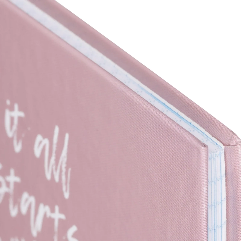 Бизнес-тетрадь А5,80л,7БЦ,клетка, Attache Economy Smart роз