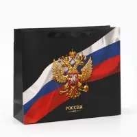 Пакет подарочный, упаковка, &laquo;Россия&raquo;, 32&times;26&times;12 см
