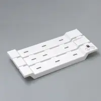 Сиденье для ванны, пластик, 68 см, белое