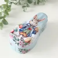 Шкатулка металл "Зайчик с пасхальными яичками" 4,6х7х14,3 см Шкатулка металл "Зайчик с пасхальными яичками" 4,6х7х14,3 см