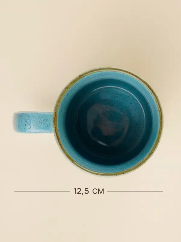 Кружки SL Home &laquo;Аззура&raquo;, 400 мл, набор 2 шт., фарфор, голубые