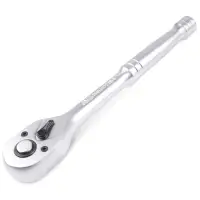 Рукоятка трещоточная 1/4"DR 72 зубца (металлическая ручка) AVS RH01472