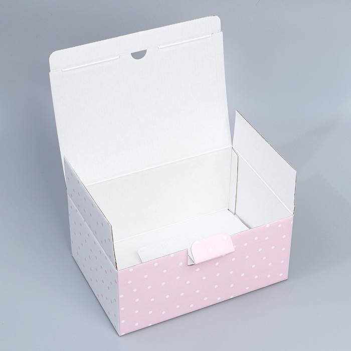 Коробка подарочная сборная, упаковка, «8 марта», 22 х 15 х 10 см Коробка подарочная сборная, упаковка, «8 марта», 22 х 15 х 10 см