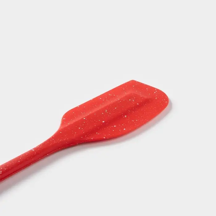 Лопатка кухонная Доляна &laquo;Гранат&raquo;, 27&times;5 см, красная