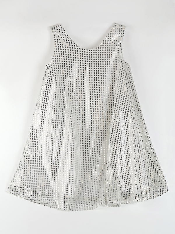 Карнавальный костюм Гэтсби платье, гол убор цвет серебро р-р 50-52 Карнавальный костюм Гэтсби платье, гол убор цвет серебро р-р 50-52