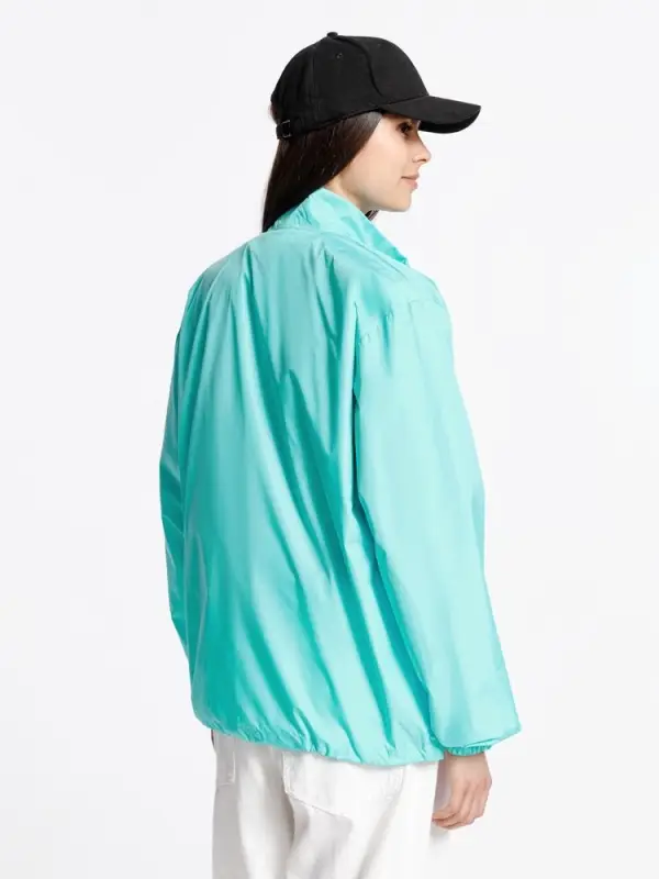 Ветровка Kivach, бирюзовая (тиффани), размер XS