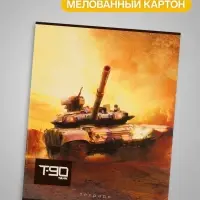 Тетрадь 48 листов в клетку, Calligrata &laquo;Танки&raquo;, МИКС
